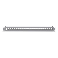 Ubiquiti Blank Keystone Patchpanel, 24 porte, Patch Panel 