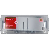 fischer Mini FixTainer PowerFast II - BC, Skrue sæt Sølv