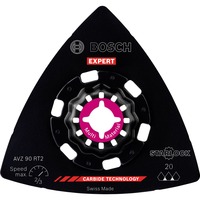 Bosch Expert hårdmetal slibeplade AVZ 90 RT2 MultiMaterial, Ø 90mm, Slibeskive 