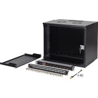 Digitus Netværkssæt SOHO Pro 19" 540x400 mm (BxD), IT kabinet Sort