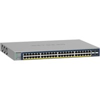 Netgear GS752TP-300EUS netværksswitch Administreret L2/L3/L4 Gigabit Ethernet (10/100/1000) Strøm over Ethernet (PoE) 1U Sort Administreret, L2/L3/L4, Gigabit Ethernet (10/100/1000), Strøm over Ethernet (PoE), Stativ-montering, 1U