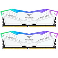 Team Group D516GB 6400-32 RGB wh K2 TEM, Hukommelse Hvid