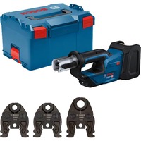 Bosch Batteri-presværktøj GPT 18V-19 Professional solo, 18Volt, Kit TH, Presse maskine Blå