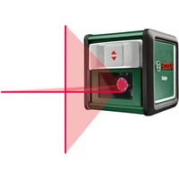Bosch Krydslini laser Quigo, med klemme, Kryds- & linjelaser Grøn/Sort