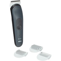 Braun BodyGroomer 3 BG3340 Sort, Grå, Hår Trimmer Sort/grå, Vekselstrøm/batteri, Sort, Grå