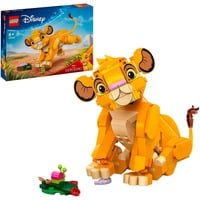 LEGO Disney Simba som unge – Løvernes konge, Bygge legetøj Byggesæt, 6 År, Plast, 222 stk, 309 g