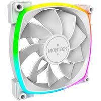 Montech RX120 PWM 120x120x25, Sag fan Hvid