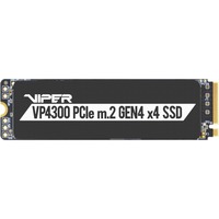 Patriot VIPER VP4300 M.2 1000 GB PCI Express 4.0 NVMe, Solid state-drev Sort, 1000 GB, M.2