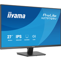 iiyama ProLite X2797QSU-B1, LED-skærm Sort (mat)
