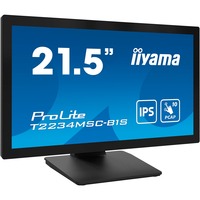 iiyama T2234MSC-B1S, LED-skærm Sort (mat)
