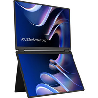 ASUS ZenScreen Duo MB14FCD, LED-skærm Sort, 35,6 cm (14"), LCD, 1920 x 1200 pixel, WUXGA, 16:10, 5 ms
