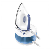 Braun CareStyle Compact IS 2143, Damp strygejern station Hvid/Blå