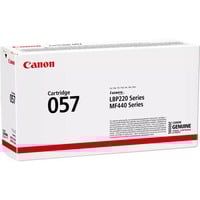 Canon 057 tonerpatron 1 stk Original Sort 3100 Sider, Sort, 1 stk
