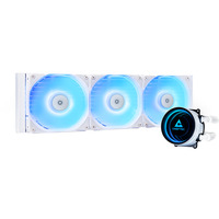 Chieftec CLC-360-RGB-W Computerkølesystem Computerkabinet Alt-i-en væskekøler 12 cm Hvid, Vandkøling Hvid, Alt-i-en væskekøler, 12 cm, Hvid