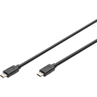 Digitus USB 3.2 Gen 2 tilslutningskabel USB-C > USB-C Sort
