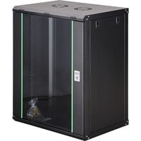 Digitus Vægkasse Dynamic Basic Serie - 600x450 mm (BxD), IT kabinet Sort