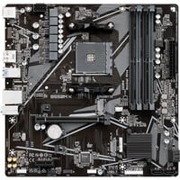 GIGABYTE B550M K bundkort AMD B550 Stik AM4 micro ATX AMD, Stik AM4, AMD Ryzen 3000 Series, AMD Ryzen 4000 Series, AMD Ryzen 5000 Series, Stik AM4, DDR4-SDRAM, 128 GB