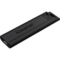 Kingston DataTraveler 1TB Max 1000R/900W USB 3.2 Gen 2, USB-stik Sort, 1 TB, USB Type-C, 3.2 Gen 2 (3.1 Gen 2), 1000 MB/s, Glide, Sort