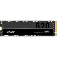 Lexar NM620 M.2 1000 GB PCI Express 3.0 3D TLC NAND NVMe, Solid state-drev 1000 GB, M.2, 3300 MB/s