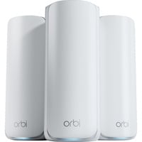 Netgear Orbi 770 Tri-band (2,4 GHz/5 GHz/6 GHz) Wi-Fi 7 (802.11be) Hvid 7 Intern, Maskepunkt adgang Hvid, Hvid, Intern, Mesh-system, 540 m², Tri-band (2,4 GHz/5 GHz/6 GHz), Wi-Fi 7 (802.11be)