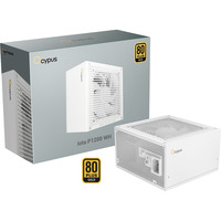 Ocypus Iota P1200 White, PC strømforsyning Hvid