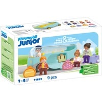 PLAYMOBIL Junior: Turistbus, Bygge legetøj 