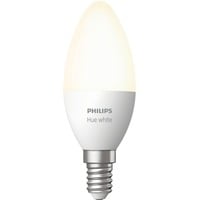 Philips Hue 8719514320628A Intelligent Belysning, LED-lampe Philips Hvide Hue pærer 8719514320628A, Smart pære, Bluetooth/Zigbee, Hvid, LED, E14, Lys