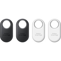 SAMSUNG Galaxy SmartTag 2 EI-T5600 4 Per Pack 2x black+ white Element Finder Grafit, Hvid, Tracking device multi-coloured, Element, Finder, Grafit, Hvid, Støvresistent, 120 m, IP67