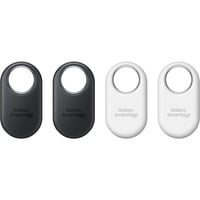 Samsung Galaxy SmartTag 2 EI-T5600 4 Per Pack 2x black+ white Element Finder Grafit, Hvid, Tracking device multi-coloured, Element, Finder, Grafit, Hvid, Støvresistent, 120 m, IP67