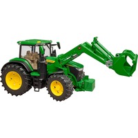 bruder John Deere 7R 350 med frontlæsser, Model køretøj Grøn