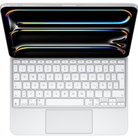 Apple Magic Keyboard til 11" iPad Pro (M4), Tastatur Hvid, DE-layout, Scissor mechanism
