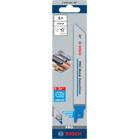 Bosch 2 608 657 407 stiksav, rullesav & sabelsavklinge Klinge til stiksav Bimetal 5 stk Klinge til stiksav, Rør, Profil, Blik (medium-tyk), Bimetal, 1,8 mm, 2,6 mm, 1,25 mm