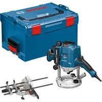 Bosch GOF 1250 CE Sort, Blå 24000 rpm 1250 W, Router Blå, Sort, Blå, 24000 rpm, 6, 8 (5/16"), 10000 rpm, 6 cm, 5,5 m/s²