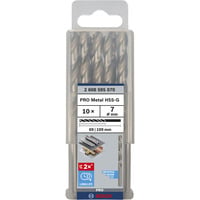 Bosch PRO Metal HSS-G spiralbor, Ø 7mm, Boremaskine 