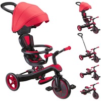 GLOBBER Explorer Trike 4 i 1, Børn køretøj Rød