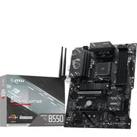 MSI B550 GAMING WIFI6E, Bundkort Sort/Sølv