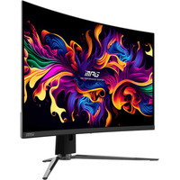MSI MPG 321CURX QD-OLED, Gaming Skærm Sort