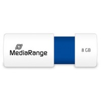 MediaRange USB-stik Hvid/Blå