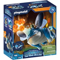 PLAYMOBIL Dragons: The Nine Realms - Plowhorn & D'Angelo, Bygge legetøj 