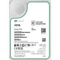 Seagate Exos X18 18 TB Renoveret, Harddisk 