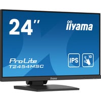 iiyama ProLite T2454MSC-B2AG computerskærm 60,5 cm (23.8") 1920 x 1080 pixel Fuld HD LED Berøringsskærm Multibruger Sort, LED-skærm Sort (mat), 60,5 cm (23.8"), 1920 x 1080 pixel, Fuld HD, LED, 4 ms, Sort