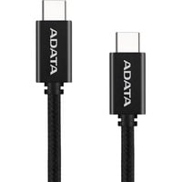 ADATA CACC-100PN-BK USB-kabel USB 2.0 1 m USB C 480 Gbit/sek. Sort Sort, 1 m, USB C, USB C, USB 2.0, 480 Gbit/sek., Sort