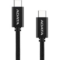 ADATA CACC-100PN-BK USB-kabel USB 2.0 1 m USB C Sort Sort, 1 m, USB C, USB C, USB 2.0, 480 Gbit/sek., Sort