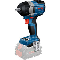Bosch Batteridrevet slagboremaskine GDS 18V-750 C Professional solo, 18 Volt, Schlagskruemaskine Blå