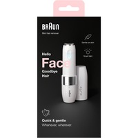 Braun Face FS1000 1 hoved(er) Hvid, Hårfjerner Hvid/Chrome, Hvid, Kina, Batteri, AA, Alkaline, 97 g
