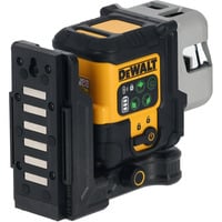 DEWALT Batteri multilinjelaser 3x180° DCLE14301GB, 18 volt, Kryds- & linjelaser Sort/Gul