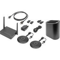 Digitus DS-55317, HDMI-udvidelse forlænger Sort
