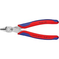 KNIPEX Electronic Super Knips XL Trådskæretænger, Elektronik tænger Rød/Blå, Trådskæretænger, 1,23 cm, Stål, Blå/rød, 14 cm, 77 g