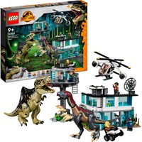 LEGO Jurassic World Giganotosaurus og therizinosaurus-angreb, Bygge legetøj Byggesæt, 9 År, Plast, 658 stk, 1,48 kg