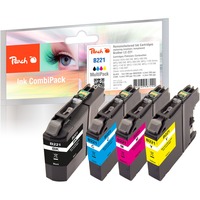 Peach 319795 blækpatron Kompatibel Sort, Blå, Magenta, Gul Sort, Blå, Magenta, Gul, Multipakke